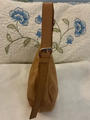 Soft Tan Hobo Shoulder Bag - Everyday Women’s Handbag by Fourth Studio thumbnail 3