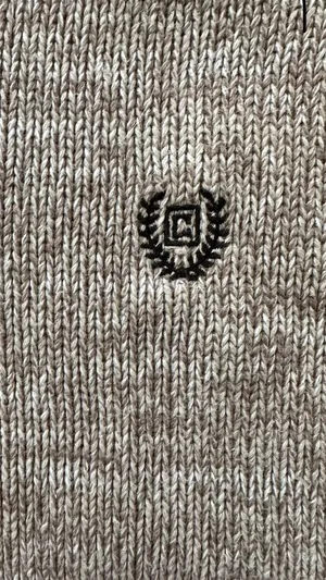 CHAPS Tan and Brown Vintage 90s Sweater Knitwear thumbnail 4
