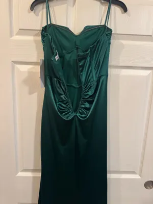 Long green dress Size L thumbnail 2