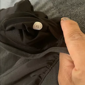 Lululemon Fast Free Shorts 3" Charcoal Grey Reflective XL thumbnail 7