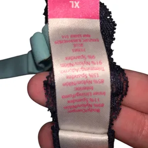 No Boundaries Lace Bralette Blue XL thumbnail 5