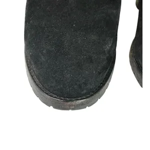 Jimmy Choo Elba 95 Black Suede Fur Pom Pom Lace-Up Boots Size IT‎ 37 US 7 thumbnail 14