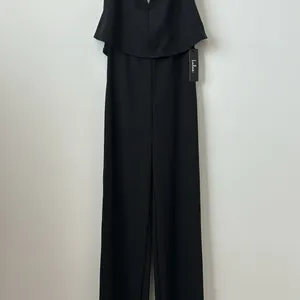 Lulu’s Power of Love Black Strapless Jumpsuit Size: M thumbnail 8