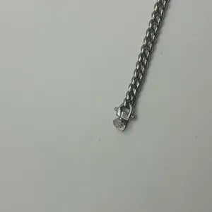 David Yurman 6mm Silver Cuban Link Bracelet 7 Inch Waterproof Hypoallergenic Solid Womens New thumbnail 3