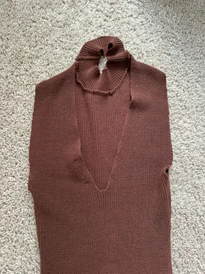 Forever 21 Brown MIDI Dress thumbnail 3