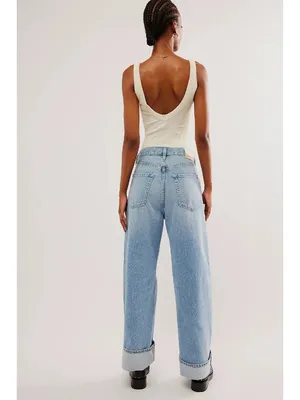 NWT Citizens of Humanity Ayla Baggy in Tuxedo Skylights Rigid Jeans 25 thumbnail 10