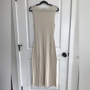 A New Day Maxi‎ Dress Womens Large Washed Ribbed Sleeveless thumbnail 3