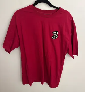 Rose Pink Embroidered Snake T-Shirt thumbnail 1