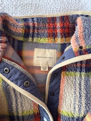 American Eagle Fleece Pullover Sherpa thumbnail 2