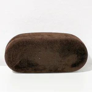 TOM FORD Sunglasses Case Only Clamshell Velvet Brown Hardcase Small‎ thumbnail 4