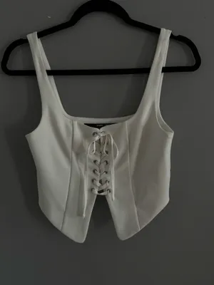 Urban Outfitters Crop Corset Tank thumbnail 4