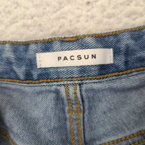 Pacsun 90s Boyfriend Jeans Womens Size 32‎ Light Wash High Rise Straight Leg thumbnail 7