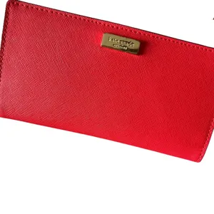 Kate Spade Saffiano Pink Leather Bi Fold Wallet thumbnail 2