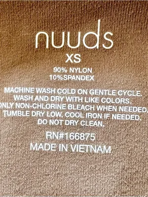 NUUDS Long Sleeve Scoop Neck Bodysuit Size XS thumbnail 4