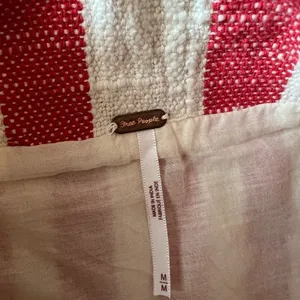Free People Its A‎ Wrap Tuscany Mini Skirt with Red White Stripes Size medium thumbnail 11