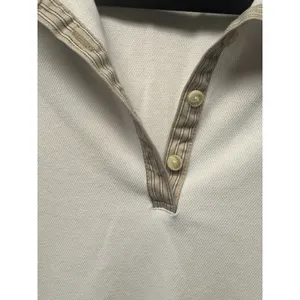 IZOD Women's Golf 2 piece Polo Skort‎ Set Tan White Zip Pockets Comfort Classic thumbnail 4