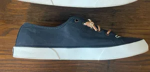 Women’s Sperry Navy Blue Canvas Sneakers thumbnail 4