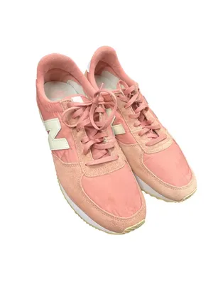 New Balance 220 wms pink white classic retro running sneakers sz 9.5 SKU 10-434 thumbnail 13