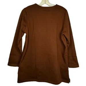 Vintage Only Necessities Brown Shirt thumbnail 3