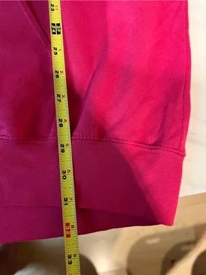 Assh**es Live Forever Pink Zip Hoodie Women’s XL Graphic Logo Oversized thumbnail 6