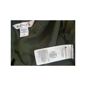 Athleta Trekkie High Rise Parachute Pants Aspen Olive NWT Sz LRG thumbnail 7
