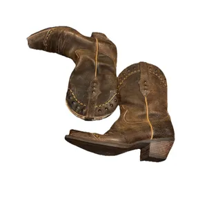 ARIAT Ladies Cowgirl Western Boot Brown distressed Leather Sz 7.5 thumbnail 4