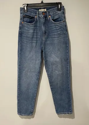 Madewell The Mom Jean Downey Wash Size 25 thumbnail 3