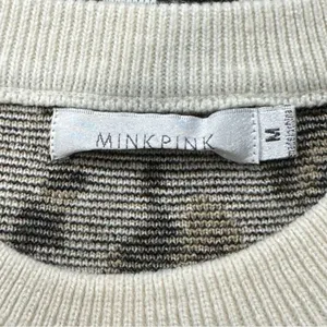 MinkPink Oversized Leopard Print Sweater Women’s Medium thumbnail 3