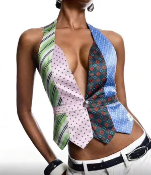 Shein Halter Tie Top thumbnail 1