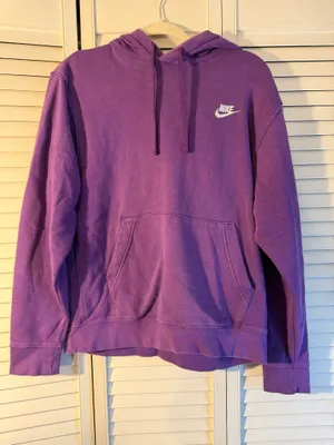 Purple Nike Hoodie Women’s thumbnail 1