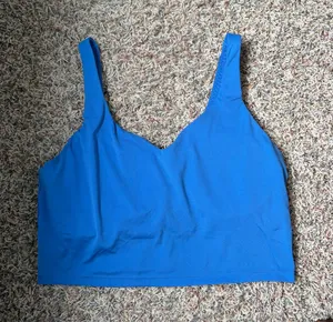 Aerie Real Me Low Key Longline Sports Bra thumbnail 1