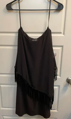 XScape tassel Dress thumbnail 6