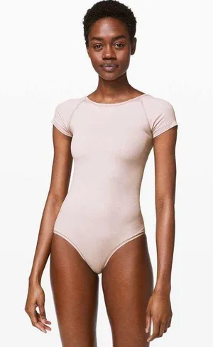 Lululemon Seek Simplicity Bodysuit - Pink Bliss - 2 thumbnail 1