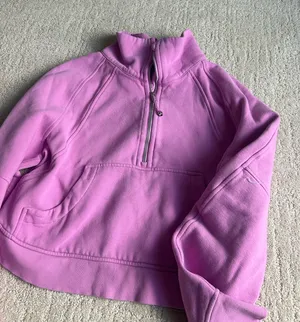 Lululemon Scuba Half-Zip Purple thumbnail 1