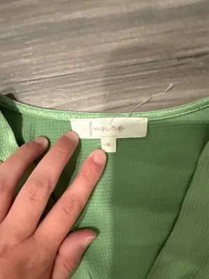 Boutique Fanco green satin set thumbnail 2