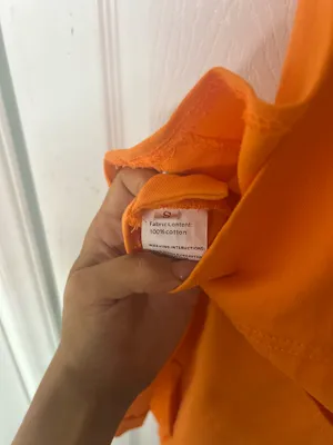 Orange Amazon short overalls  thumbnail 3