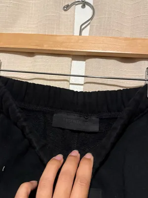 Essentials Black Athletic Drawstring Women's Shorts thumbnail 3