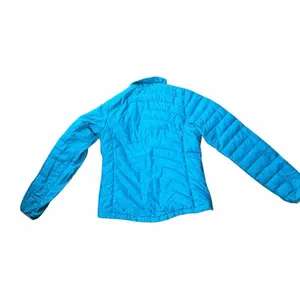 Womens PATAGONIA Blue Goose Down Puffy Sweater Full Zip Sweater Jacket Small thumbnail 7