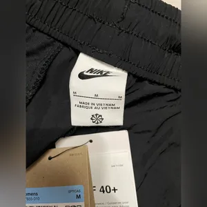 NWT Nike Windrunner High Waisted Woven Women's Black Wide Leg Pants Size M thumbnail 13