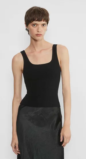 Aritzia Sculpt Knit Square neck Tank thumbnail 1