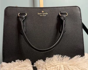 Kate Spade Mulberry Street Black Pebble Leather Handbag thumbnail 1