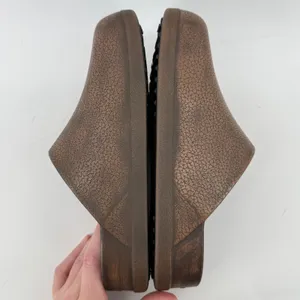 Crocs Dylan Burnished Slip On Clog Mule Brown Men 5/Women 7 Casual Comfy New thumbnail 5