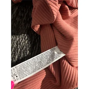 Forever 21 Knit Bodysuit Bow New Coral Pink Size Small NEW thumbnail 6