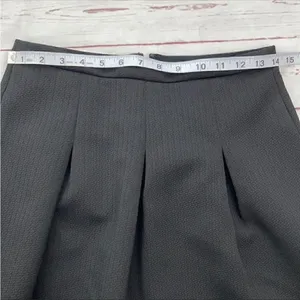 Madewell Black Bistro Pleated Mini Skirt thumbnail 7