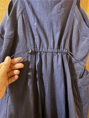 Anthropologie Daily Practice navy sleeveless jumpsuit thumbnail 8