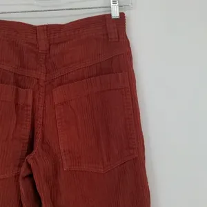 BDG Urban Outfitters Orange/Red Corduroy Straight Leg‎ Mid Rise Pant Size 25 thumbnail 14