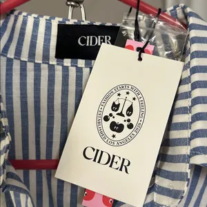 Cider Blue and White Striped Dress 💙 NWT thumbnail 2