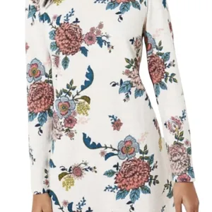LOFT Floral‎ Shift Dress Plus Size 20 Long Sleeve Knee Length Casual Work thumbnail 10