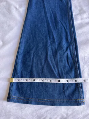 HALARA Flex Denim Mid Rise Pockets Casual Bootcut Flare Jeans Medium Regular thumbnail 10