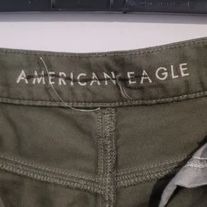 American Eagle Highest Rise Mom Shorts 12 Olive Green *NWOT FLAWED* thumbnail 5